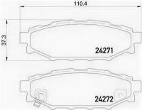 Колодки тормозные P78020 Brembo P78020