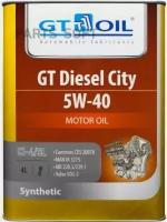 GT OIL 8809059408001 Масо моторное синтетическое GT Diesel City 5W40 API SL/CI-4 ACEA A3/B4/E7 4