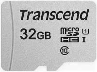 Карта памяти MicroSDHC 32Gb Transcend TS32GUSD300S Class 10 w/o adapter