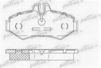 Колодки тормозные дисковые задн MERCEDES-BENZ: G-CLASS 79-93, G-CLASS 89-, G-CLASS Cabrio 90-, SPRINTER 2-t c бортовой платформой 95-06, SPRINTER 2-t Patron PBP1306