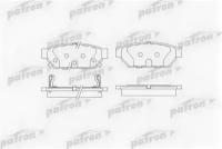 Колодки тормозные дисковые задн MITSUBISHI: CARISMA 95-06, CARISMA седан 96-06, COLT IV 92-96, LANCER V 92-, LANCER V Station Wagon 92-03, PROTON: AE Patron PBP1013