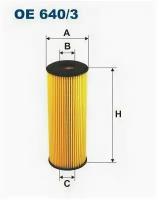 Фильтр масляный MB, S.Yong, VAG, OE6403 FILTRON OE 640/3