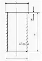 Гильза цилиндра Goetze арт. 14-024100-00