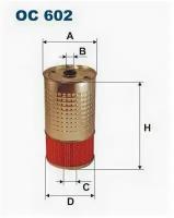 Фильтр масляный SY Korando, Musso, MB C(W202), E, OC602 FILTRON OC 602