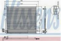 Радиатор кондиционера MB: GL-CLASS (X164) GL 420 C NISSENS 940066