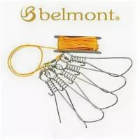 Кукан Belmont - MP-176 STRINGER 150ROPE SET (5 карабинов металл)