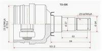 Шрус внутр.TY 2WD COROLLA (LH/RH) #E1##, EL4#/5#, NCP1#/2#/3#/5#/6#/91/100, NZE121/141/151, NZT240 TO-506, TO506 Sat TO-506