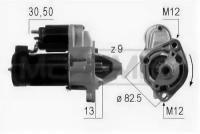 Стартер AUDI 80 1.6, 2.0 91-94, 100 2.0 90-94, A4 1.6-2.0 94-09, A6 1.8, 2.0 94-05, SKODA Superb 1.8, 2.0 01-08, VW Passat 1.6-2.0 96-05 12V 1,1 ERA 220004