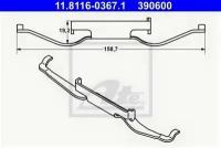 Пружина колодок VW T5 03- ПЕР, 11811603671 ATE 11.8116-0367.1