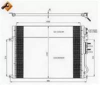 Конденсер JEEP Gr.Cherokee 05- NRF 35920