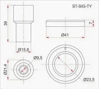 Наконечник катушки зажигания TY SZ / NZ / ZZ / MZ / AZ / UZ / GR -серия, 1G-FE,1KR, 3S-FSE / GE, 1JZ-FSE S Sat STSIGTY