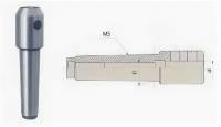 Патрон Фрезерный с хв-ком КМ5 (М24х3,0) для крепления инструмента с ц/хв d=22мм (TY05A-6) \