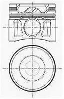 Поршень ДВС Ford Transit 2.2TDCi 16V =86 2x2x2 0.50 06, 8742770710 NURAL 87-427707-10