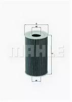 Фильтр мaсляный Porsche Knecht (Mahle Filter), OX1281D MAHLE Original OX128/1D