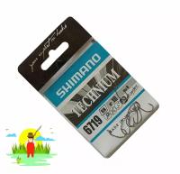 Крючок Офсетный рыболовный SHIMANO 6719 № 10, 8 шт. / Крючки для рыбалки Японские