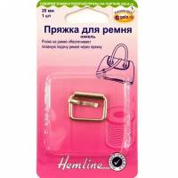 Пряжка для сумочного ремня, с язычком, 20 мм 20 мм никель HEMLINE 4501.20. NK/G002