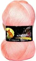 Пряжа Color City Angora кролик 270 абрикосовый 40% пух кролика, 60% акрил 100г 500м 3 шт