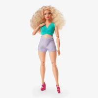 Кукла Barbie Looks Doll Curvy, Curly Blonde Hair (Барби Лукс Пышная Блондинка с кудрявыми волосами)
