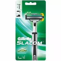 Gillette Бритвенный станок Slalom, 1 кассета