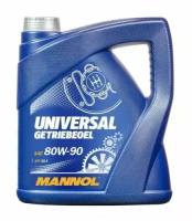 Масло трансмиссионное MANNOL Universal Getriebeoel 80w90 GL-4 4л п/с арт. MN8107-4