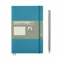 Блокнот Leuchtturm1917, в линейку, 61 лист, В6, нордический синий