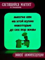 Светящийся в темноте магнит на холодильник RiForm 