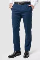 Полуприлегающие брюки мужские Kanzler 265093 синие, размер 58