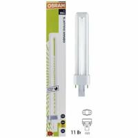 Лампа люминесцентная Ledvance-osram Osram DULUX S 11W/31-830 G23 (тёплый белый)