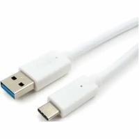 Кабель Bion USB 3.0 AM to Type-C cable (AM/CM), 1 m, white. 5 Гбит/с . 3A (36W) (BXP-CCP-USB3-AMCM-1M-W)