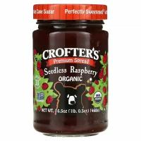 Crofter' s Organic, Органический премиальный спред, малина без косточек, 468 г (16,5 унции)