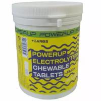 Электролиты в шипучках POWERUP Electrolytes Chewable Tablets 50 табл, Лимон