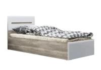 Кровать для ребенка BTS Наоми дуб каньон / белый глянец 93.6х206х89.5 см
