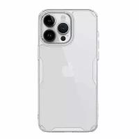 Накладка Nillkin Nature TPU Pro Case силиконовая для Apple iPhone 15 Pro прозрачная