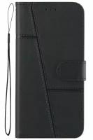 Чехол книжка wallet case для Realme 11 4G / Реалми 11 4G (Черная)