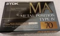 Аудио кассета TDK MA70 metal type IV