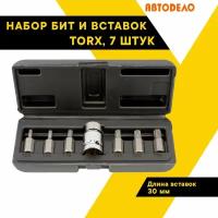 Набор бит и вставок Torx (Торкс) 