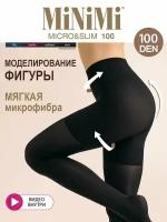 Колготки MiNiMi Micro&Slim, 100 den, размер 3, черный