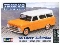 14409 Revell Полноразмерный внедорожник 66 Chevy Suburban (1:25)