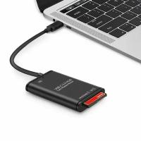 USB-C Картридер - card reader writer OTG адаптер HUB 3.0 TYPE-C разветвитель 3 в 1 для телефона, компьютера, планшета, ноутбука, проектора