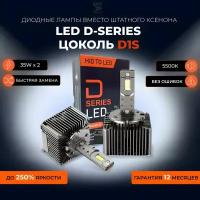 Светодиодные лампы Aozoom LED D1S, D-Series, комплект 2шт