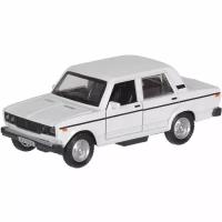 Машина металлическая Kings Toy 82106D-12 Лада 2106 свет и звук белый 1:32