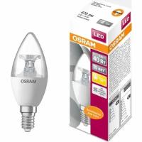 Светодиодная лампа Ledvance-osram OSRAM LS CLB 40 5W/827 220-240V CL E14 470lm 240* 15000h