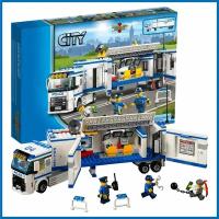 Конструктор LX City Сити Выездной отряд полиции, 410 деталей / совместим с лего / для детей / подарок