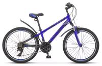 Велосипед 24 Подростковый Stels Navigator 440 V (2021) Количество Скоростей 18 Рама Сталь 12 Синий Stels арт. LU090084