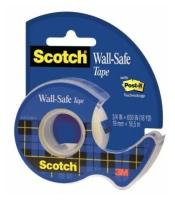 Лента 3M Клейкая Scotch Wall-Safe шир.19мм дл.16.5м невидимая на мини-диспенсере