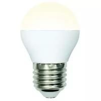 Лампа светодиодная Uniel, Multibright LED-G45-6W/WW/E27/FR/MB PLM11WH E27, G45, 6Вт, 3000К