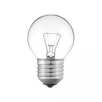 Лампа накаливания Philips, Standard 60W E27 230V P45 CL E27, P45, 60Вт