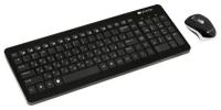 Комплект Клавиатура + мышь беспроводная SET-W3, Черный CNS-HSETW3-RU