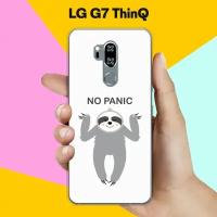 Силиконовый чехол на LG G7 ThinQ No Panic / для ЛДжи Джи 7 СинКу