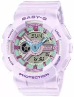 Японские наручные часы Casio Baby-G BA-110XPM-6A с хронографом